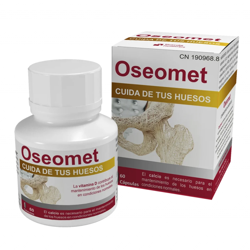 Oseomet by Bluecube | Salud Ósea con Calcio, Magnesio y Vitamina D3