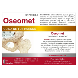 Oseomet by Bluecube | Salud Ósea con Calcio, Magnesio y Vitamina D3