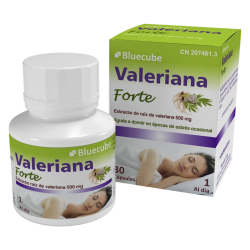 Valeriana Forte by Bluecube | Extracto Concentrado para Relajación y Sueño Natural