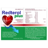 Redterol Plus by Bluecube | Control del Colesterol con Arroz Rojo, Ajo Negro, Coenzima Q10 y Policosanoles