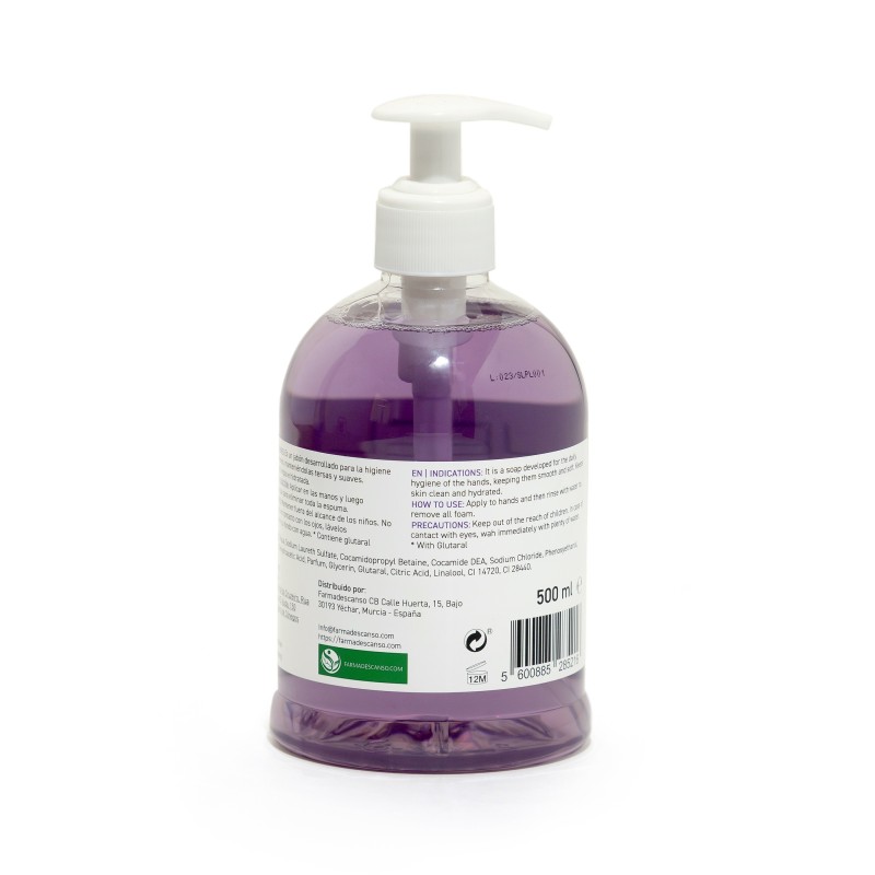 YOUBELLE Jabón Líquido Perfumado BAC Lavanda 500 ml | Limpieza Suave e Hidratante para Piel Sensible