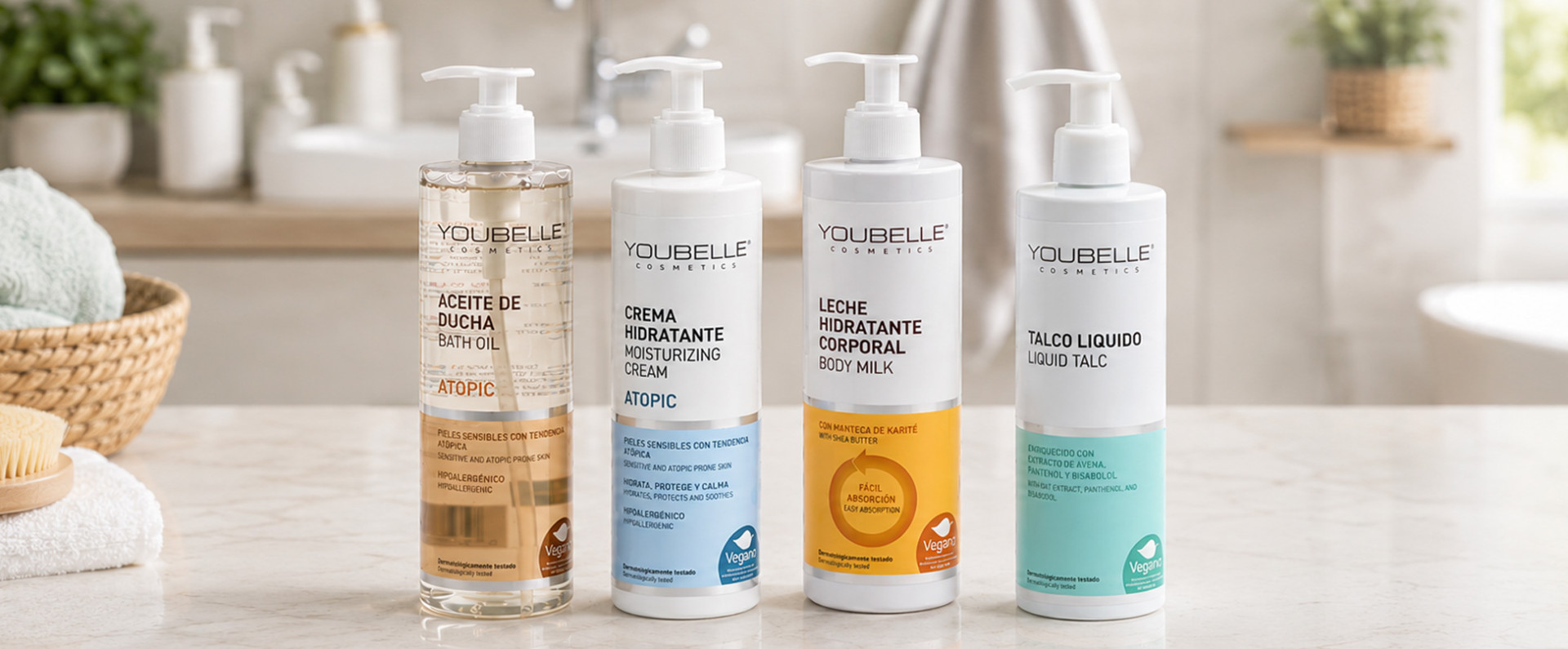 Protege tu piel en primavera con la gama atópica de Youbelle