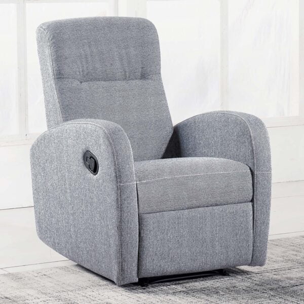sillón relax automatico modelo home gris pearl