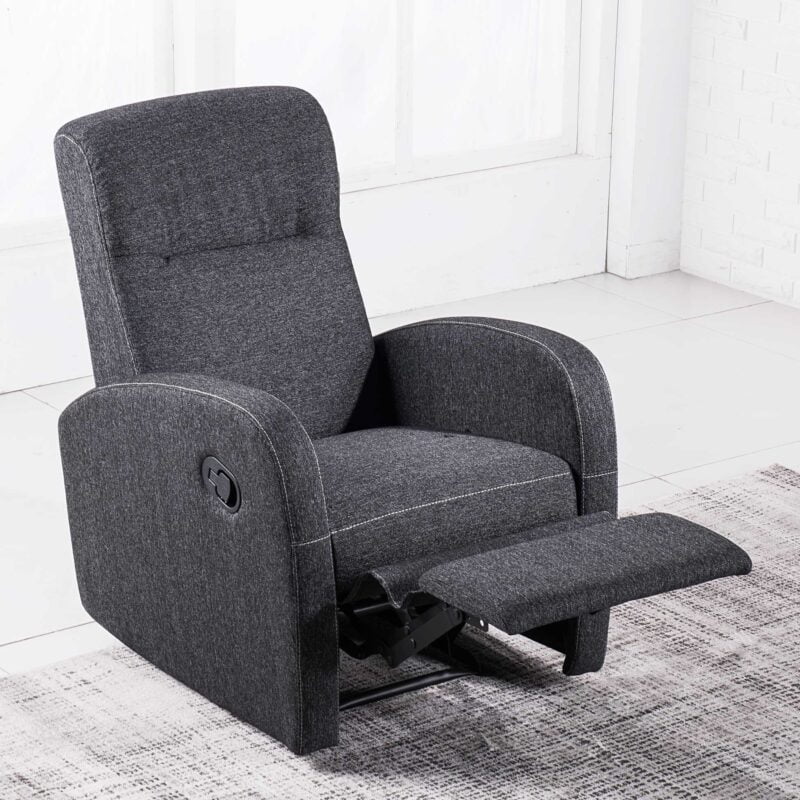 sillón relax modelo home gris marengo jaspeado