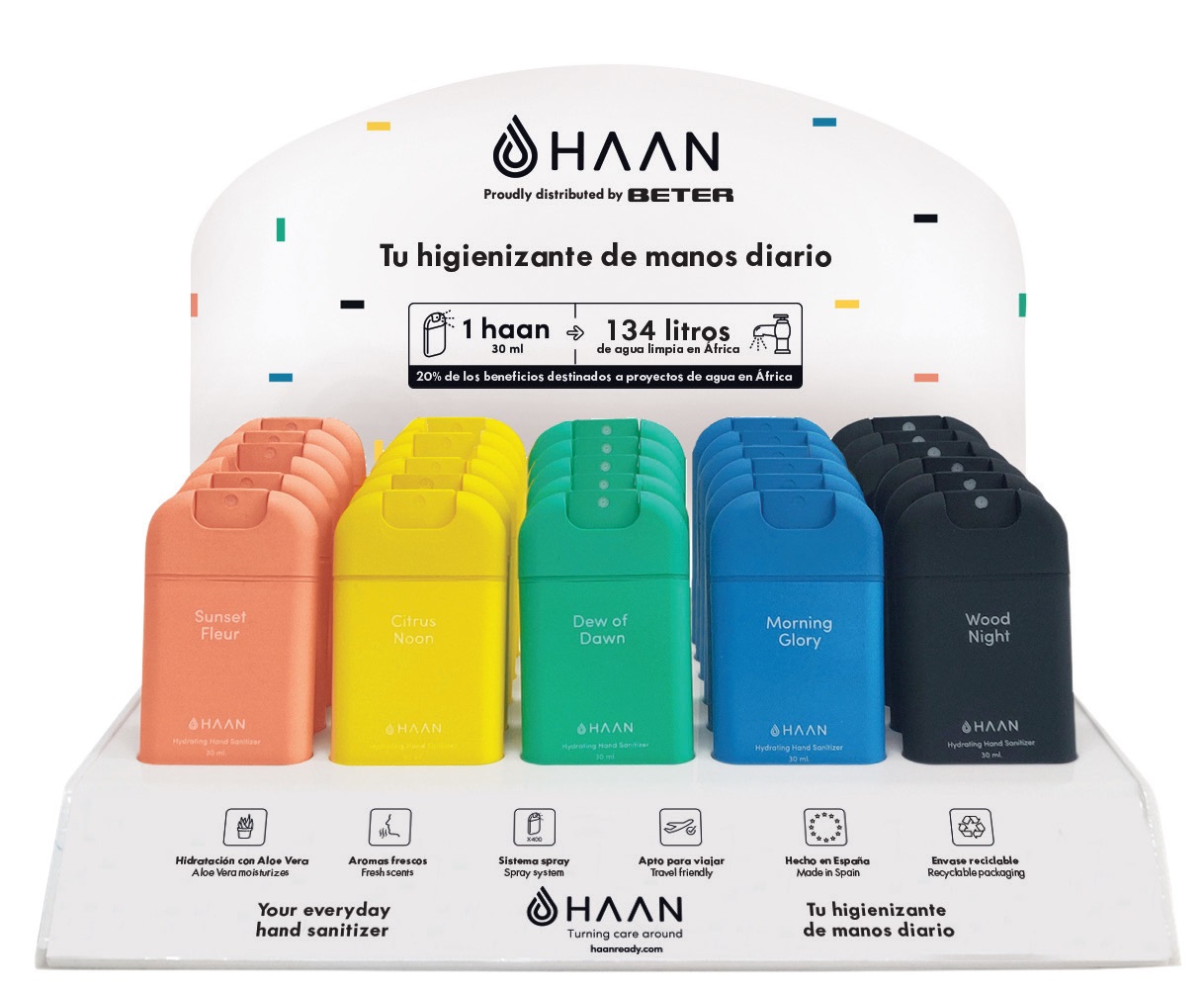 Expositor HAAN hand sanitizer (50 un.)